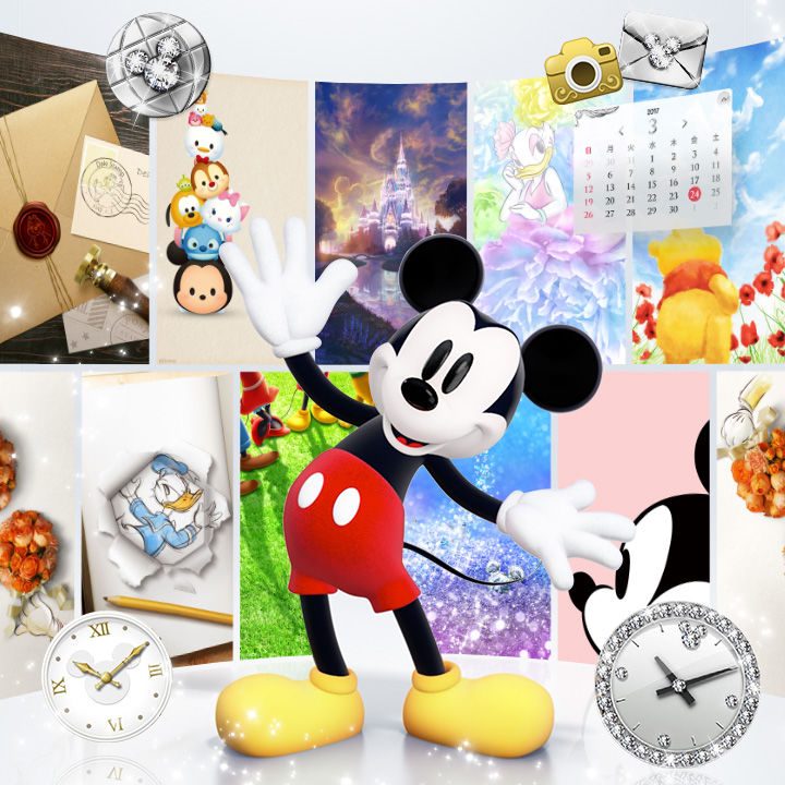 「ディズニーきせかえ」のイメージ。